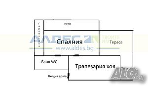 Просторен, тухлен, двустен ап. в Люлин 2
