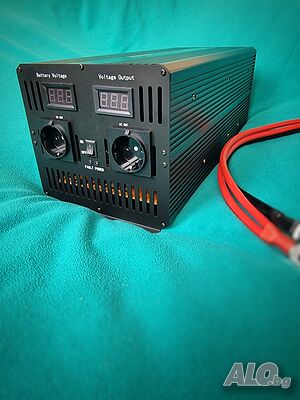 Инвертор Висок клас 4000w/8000w 24v - 220v Пълна Синусоида