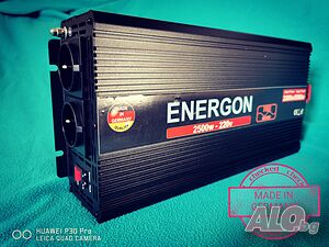 НЕМСКИ Инвертор 2500w /5000 12v/24 - 220v Пълна Синусоида