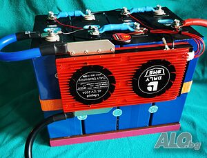 310ач lifepo4 Акумулаторен блок + 250A BMS + Bluetoth +Wifi тягов