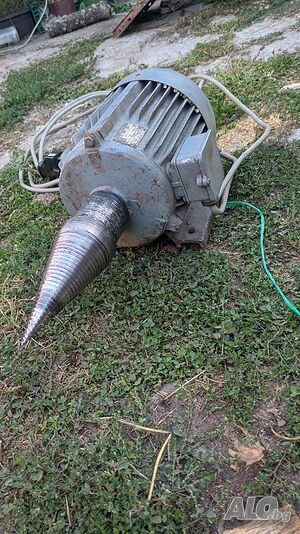 Мощен конусен цепач за дърва - 3 kW (380V, 1420 об/мин)