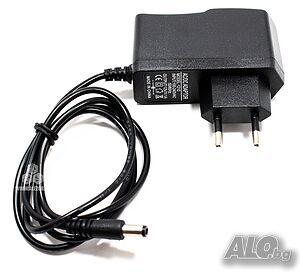 Адаптер Захранващ 250V AC / 12 V DC, 1A, 12W, 5.5 * 2.1