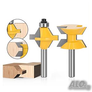 Фрезери за сглобки с 120°ъгъл, Захват 8mm, Раб. височина 25.4mm,20214298