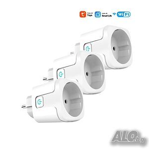 ПРОМОx3 Wi Fi smart Контакт с щепсел, Товаропоносимост 20A promo4079