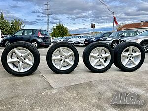 Джанти 17 цола 5х120.7 за Ягуар с гуми 245/50/17