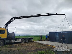 Камион с кран, превоз, транспортни услуги!