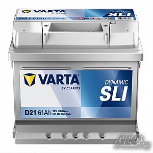 Акумулатор VARTA DYNAMIC SLI 61Ah/600A R+