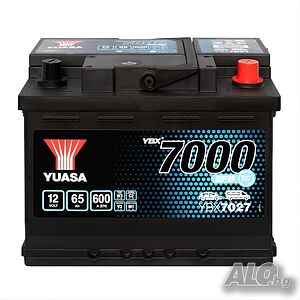 Акумулатор YUASA YBX7000 EFB 65Ah/600A R+