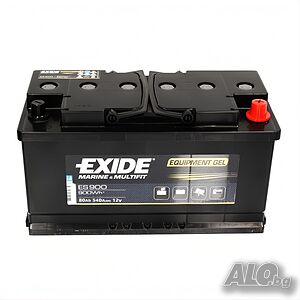 Акумулатор EXIDE MARINE AND LEISURE GEL 80Ah/540A R+