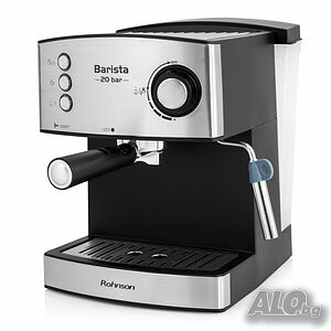 Кафемашина за еспресо Rohnson R-986 Barista * Гаранция 2 години * Топ оферта!