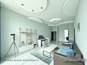 Arsena Beach Apartments продава, тристаен апартамент на брега на морето в Несебър