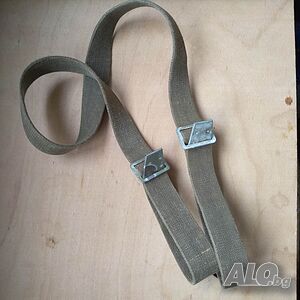 Военен брезентов ремък, колан 170 х 3,5см