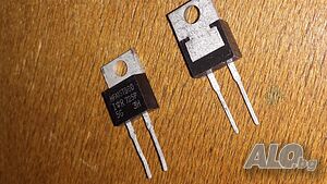 5 бр. Диод HFA15TB60, Ultrafast, 600V, 15A
