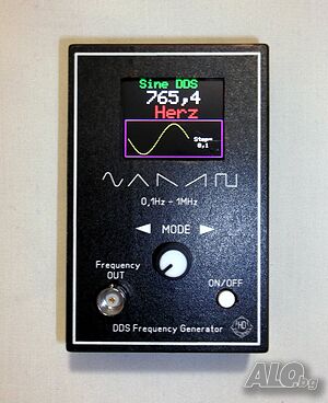 DDS честотен генератор ”DIMAX” 0,1Hz-36MHz + честотомер до 160Mhz