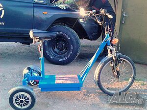 Електрическа триколка. Накланяща се (Tilting Trike)