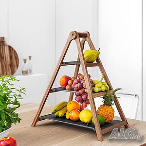 Поставка за сервиране Villeroy and Boch 10-4130-9031 Artesano Триетажна поднос за сервиране Плато