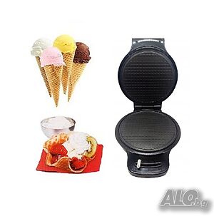 Уред за вафлени фунийки Ambiano GT-SF-WEH-03 1200W фунийки за сладолед Туч за вафлени блатове