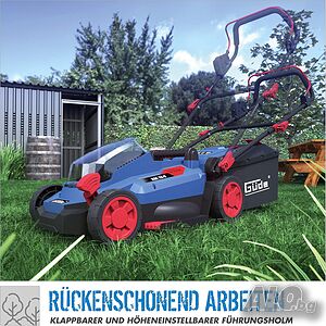 Акумулаторна косачка Gude RM 18-0 58401 18V Косене Събиране на трева Мулчиране