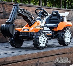 Детски акумулаторен багер Strength Electric HSD 6105 Детски багер Детско превозно средство багерче