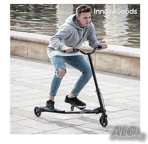 Тротинетка InnovaGoods V0100688 Сгъваема Триколка Скутер с 3 колела