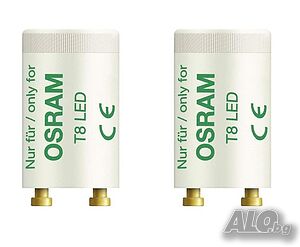 Комплект стартери Osram SubstiTUBE LED T8 230 V за флуоресцентни лампи пури