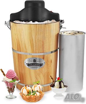 Машина за сладолед 2в1 Elite Gourmet EIM916 6л ice cream Gelato италиански сладолед