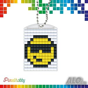 Мозайка ключодържател с пиксели Pixelhobby Pixel P20132 емоджи пиксели Направи конструктор