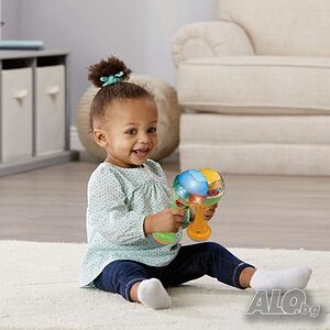 Детска играчка Маракаси VTech 607545 Lumi Magic Maracas Детски дрънкалки бебешка играчка маракас