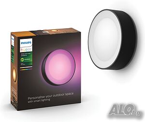 Smart Led лампа Philips Hue Daylo White & Colour смарт осветление Димируем аплик Стенна лампа