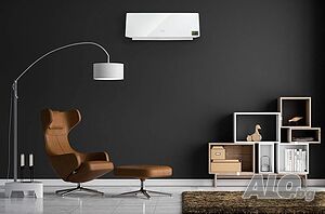 Електрическа печка Argo Chic White 191070198 2000 W духалка с Керамичен нагревател