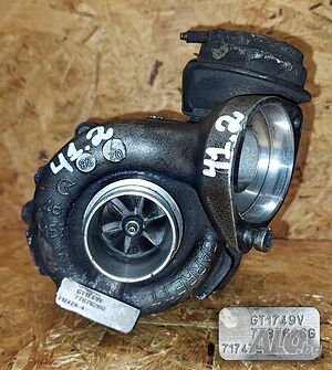 Турбина/Турбо - BMW 1/BMW 3/BMW 5/BMW X3 - 2.0 D - (2001 г. +) - GARRETT