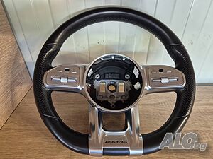 Продавам кожен волан с пера MERCEDES AMG W205 W213 CLA GLC 2018 до 2022