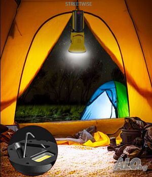 Мултифункционален LED преносим фенер 3200LM 4500mAh W5165-1