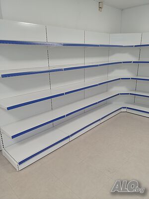 Вътрешен ъглов модул и крайстенни стелажи