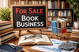 Продава се бизнес с продажба на книги.