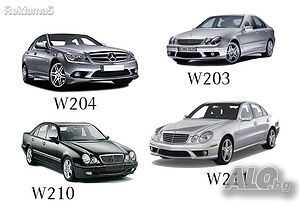 Изкупуване на Мерцедеси W210 W211 W212 W203 W204 W205 W218 W219 SPRINTER и други