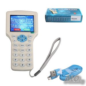 Super RFID Duplicator за копиране на 13,56MHz,125KHz, 250KHz...