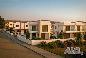 Модерна вила с 3 спални, двор и басейн в Кипър - близо до Coral Bay