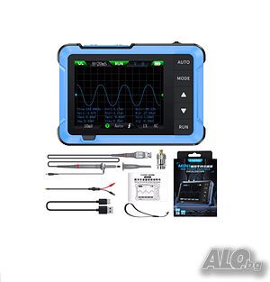ANIMABG Цифров осцилоскоп и сигнал генератор, 2в1, DSO510, 10MHz