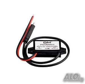 ANIMABG Конвертор от 12V на 5V, USB Type-C изход, 3A