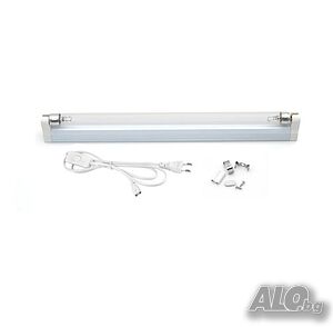 ANIMABG Кварцова UVC лампа за стерилизация, Гермицидна ултравиолетова, 220V, 8W