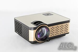 ANIMABG Smart Android Мултимедиен HD LED проектор 1280 x 720p WiFi