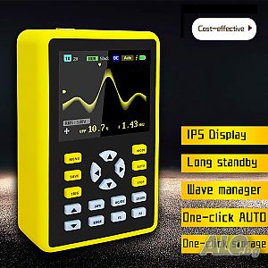 ANIMABG 100MHz интелигентен портативен цифров осцилоскоп модел FNIRSI
