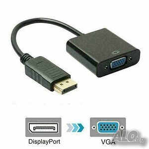 ANIMABG DP Display Port Male към VGA преобразувател