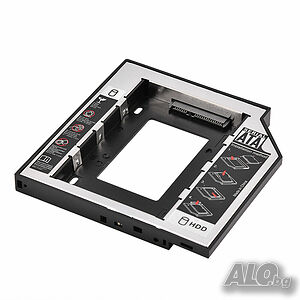 ANIMABG SSD/HDD 12.5mm Caddy адаптер за CD/DVD слот на лаптоп