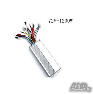 ANIMABG Контролер за електрически скутери, Тротинетки и велосипеди, 72V, 1200W