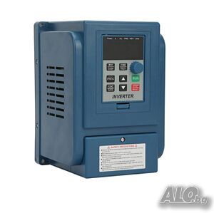 ANIMABG Честотен инвертор AT3-1500X, 1.5KW, Цифров 3-фазен регулатор на скоростта