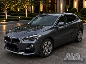 BMW X2 rent a car + Безплатно паркиране в синя зона в топ центъра на града Бургас