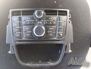 Модул панел радио Опел Астра 11г / Opel Astra J - 133372188