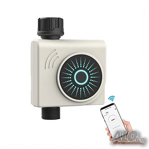 Смарт WiFi Контролер за Поливане Tuya HCT-611 комплект с гейтуей / Програматор за Напояване
